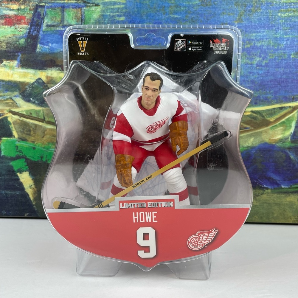 Vintage Hockey Howe 9 Limited Edition Collectible Figure